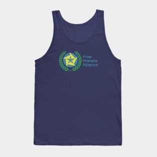 Free Planets Alliance Logo Tank Top